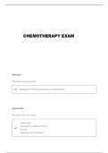 FUNDAMENTALS OF CHEMOTHERAPY IMMUNOTHERAPY ADMINISTRATION QUESTIONS AND VERIFIED ANSWERS