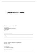 DE SOUZA CHEMOTHERAPY QUESTIONS AND VERIFIED ANSWERS