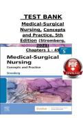 Medical-Surgical Nursing Test Bank &lpar;Stromberg&comma; 5th Edition&rpar; &vert; Practice Questions & Answers&NewLine;&NewLine;