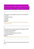 Mississippi Category 2 Forest Pest Control Exam&NewLine;questions and Correct Answers &lpar;Verified Answers&rpar; &NewLine;Plus Rationales 2026 Q&A &vert; Instant Download Pdf