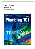 Test Banks &mdash; Plumbing 101 &  Plumbing 201&comma; 7th Edition by PHCC Educational Foundation