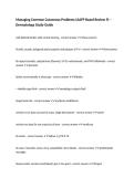 Managing Common Cutaneous Problems &lpar;AAFP Board Review 9&rpar; &ndash; Dermatology Study Guide