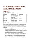 ELITE CiLCA &lpar;Wales&rpar; & HMCTS Legal Adviser Test Bank &vert; 25&plus; High-Fidelity Scenarios&comma; Distractor Analyses & Statutory Answers &lpar;2026&sol;2027&rpar;