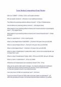 Texas Medical Jurisprudence Exam Review&period; QUESTIONS AND ANSWERS
