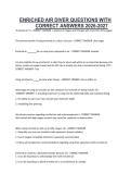 ENRICHED AIR DIVER QUESTIONS WITH CORRECT ANSWERS 2026-2027&period;