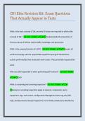 CDI TRAINING Ultimate Q&A Revision&NewLine;Guide for Last-Minute Exam Prep
