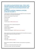 WGU D075 OA EXAM NEWEST 2026 &sol; 27WGU D075 &NewLine;WEB DEVEOPMENT FOUNDATIONS NEWEST 2027 &NewLine;ACTUAL EXAM TEST BANK 80 QUESTIONS AND &NewLine;CORRECT &NewLine;DETAILED ANSWERS &lpar;VERIFIED ANSWERS&rpar; &NewLine;&vert;ALREADY GRADED A&plus;