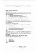 Test Bank for Wong's Essentials of Pediatric Nursing &lpar;11th Edition&rpar; by Marilyn J&period; Hockenberry&comma; Cheryl C&period; Rodgers&comma; and David Wilson