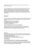 NSG 3100 Exam 3 Fundamentals of Nursing &vert; Questions & Verified Answers Bundle
