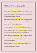 CDI interview questions 2026 With Comprehensive verified Solutions&NewLine;