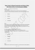 Bates&rsquo; Guide To Physical Examination and History Taking 13th Edition Bickley Test Bank by Lynn S&period; Bickley&period;