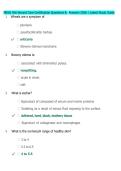 NRSG 426 Wound Care Certification Study Guide 2026 &vert; Practice Questions&comma; Rationales & Comprehensive Review