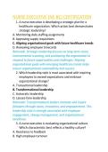 &lpar;NE-BC&rpar; NURSE EXECUTIVE EXAM