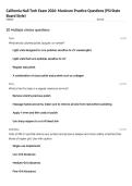 California Nail Tech Exam 2026&colon; Manicure Practice Questions &lpar;PSI State Board Style&rpar;