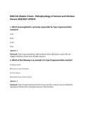 BIOD 331 Module 3 Exam - Pathophysiology of Immune and Infectious&NewLine;Disease 2026&sol;2027 UPDATE