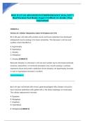 WGU D115 OA ADVANCED PATHOPHYSIOLOGY 2026&sol;2027 &vert; Dual Version Test Bank &vert; Expert Verified &vert; A&plus; Grade &vert; Pass Guaranteed&NewLine;&NewLine;