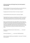 Mid Term Exam Manicure&colon; Nail Technician Theory Test&comma; Practice Questions & Study Guide &lpar;2026&rpar;