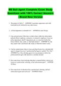 MS Bail Agent Complete Exam Study &NewLine;Questions with 100&percnt; Correct Answers &NewLine;&vert; Brand New Version 