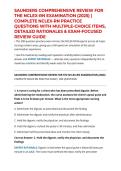 SAUNDERS COMPREHENSIVE REVIEW FOR THE NCLEX-RN EXAMINATION &lpar;2026&rpar; &vert; COMPLETE NCLEX-RN PRACTICE QUESTIONS WITH MULTIPLE-CHOICE ITEMS&comma; DETAILED RATIONALES & EXAM-FOCUSED REVIEW GUIDE