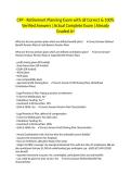 CFP - Retirement Planning Exam with all Correct & 100&percnt; Verified Answers &vert;Actual Complete Exam &vert;Already Graded A&plus;