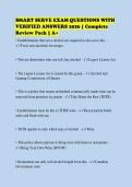 SMART SERVE EXAM QUESTIONS WITH&NewLine;VERIFIED ANSWERS 2026 &vert; Complete&NewLine;Review Pack &vert; A&plus;&NewLine;