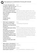 NCLEX Fundamentals of Nursing Questions with Rationales &vert; Comprehensive Review 2026