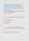 LSUS MHA 706 FINAL EXAM&vert;&vert; LATEST AND &NewLine;COMPLETE VERSION 2026-2028WITH ALL &NewLine;QUESTIONS AND CORRECT ANSWERS&vert;&vert; FULLY &NewLine;COVERED TEST WITH VERIFIED SOLUTIONS&vert;&vert; &NewLine;ASSURED PASS&excl;&excl;