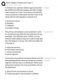 Burns Pediatric Primary Care Exam 3 Review 2026 &vert; Pediatric NP Practice Questions & Study Guide