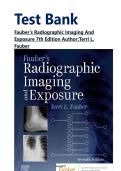 Test Bank &ndash;Fauber&rsquo;s Radiographic Imaging And Exposure 7th Edition Author&colon;Terri L&period; Fauber With Verified Questions & Answers&vert;&vert;ISBN 978-0443114502&vert;&vert;LATEST EDITION&NewLine;