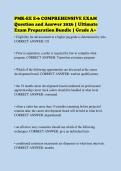 PMK-EE E-6 COMPREHENSIVE EXAM&NewLine;Question and Answer 2026 &vert; Ultimate&NewLine;Exam Preparation Bundle &vert; Grade A&plus;&NewLine;