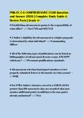 PMK-EE E-6 COMPREHENSIVE EXAM Question&NewLine;and Answer 2026 &vert; Complete Study Guide &&NewLine;Review Pack &vert; Grade A&plus;