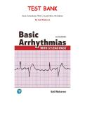 Basic Arrhythmias With 12-Lead EKGs 9th Edition&comma; by Gail Walraven   &mdash; Complete Test Bank &lpar;Ch&period; 1-10&rpar;