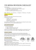 Media Studies A-Level Revision Notes &plus; Theorists Explained