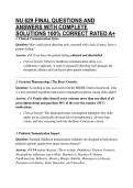 NU 629 FINAL QUESTIONS AND ANSWERS WITH COMPLETE SOLUTIONS 100&percnt; CORRECT RATED A&plus;