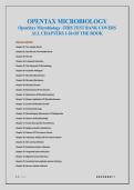 OPENTAX MICROBIOLOGY OpenStax Microbiology THIS TEST BANK COVERS ALL CHAPTERS 1-26 OF THE BOOK &vert; ACTUAL EXAM QUESTIONS AND ANSWERS WITH DETAILED RATIONALES &vert;NEWEST 2026 &vert;100&percnt; GUARANTEED PASS&excl;&excl;&excl;