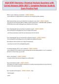 AQA GCSE Chemistry Revision Bundle 2026&ndash;2027 &vert; Complete Exam Questions&comma; Answers & Revision Pack for Paper 1 & 2