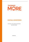 Digitaal adverteren &vert; Communicatie Fase 2 &vert; Thomas More &vert; 2025&sol;26