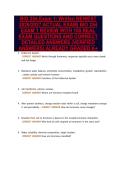 BIO 254 Exam 1&colon; Written NEWEST&NewLine;2026&sol;2027 ACTUAL EXAM&vert; BIO 254&NewLine;EXAM 1 REVIEW WITH 100 REAL&NewLine;EXAM QUESTIONS AND CORRECT&NewLine;DETAILED ANSWERS &lpar;VERIFIED&NewLine;ANSWERS&rpar; ALREADY GRADED A&plus;