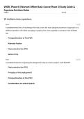 WOBC Phase III &lpar;Warrant Officer Basic Course Phase 3&rpar; Study Guide & Capstone Revision Notes
