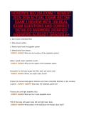 HONDROS BIO 254 EXAM 1 NEWEST&NewLine;2025&sol; 2026 ACTUAL EXAM&vert; BIO 254&NewLine;EXAM 1 REVIEW WITH 100 REAL&NewLine;EXAM QUESTIONS AND CORRECT&NewLine;DETAILED ANSWERS &lpar;VERIFIED&NewLine;ANSWERS&rpar; ALREADY GRADED A&plus;