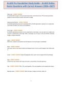 ArcGIS Pro Foundation Study Guide &ndash; ArcGIS Online Basics Questions with Correct Answers &lpar;2026&ndash;2027&rpar; &vert; Complete Revision&comma; Practice Exam & GIS Training Pack&NewLine;