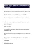 WOBC &lpar;Q50&rpar; question s well answered 2026&sol;2027