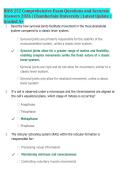 BIOS 252 Comprehensive Exam Questions and Accurate &NewLine;Answers 2026 &vert; Chamberlain University &vert; Latest Update &vert; &NewLine;Graded A&plus;