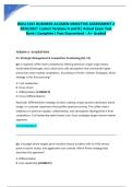 WGU C201 BUSINESS ACUMEN PACKAGE DEAL 2026&sol;2027 &vert; 2 Versions with Detailed Verified Solutions &vert; A&plus; Grade Assured &vert; Complete Bundle &vert; Pass Guaranteed