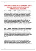WGU D830 OA - Introduction to Cryptography &vert; &lbrace;LATEST &NewLine;2026&sol; 2027 UPDATE&rcub; COMPLETE ACTUAL AND &NewLine;AUTHENTIC EXAM &vert; BRAND NEW&excl;