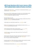 ARF Exam Questions with Correct Answers &lpar;2026&ndash;2027 Updated Study Guide & Practice Test Pack&rpar;