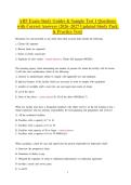 ARF Exam Study Guides & Sample Test 1 Questions with Correct Answers &lpar;2026&ndash;2027 Updated Study Pack&rpar; &vert; Acute Renal Failure Nursing Revision&comma; NCLEX & ATI Practice Questions