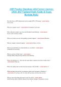 ARF Practice Questions with Correct Answers &lpar;2026&ndash;2027 Updated Study Guide & Exam Revision Pack&rpar;&period;