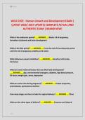 WGU D202 - Human Growth and Development EXAM &vert; &NewLine;&lbrace;LATEST 2026&sol; 2027 UPDATE&rcub; COMPLETE ACTUAL AND &NewLine;AUTHENTIC EXAM &vert; BRAND NEW&excl; 
