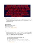 PNCB PC-PNP Exam Drill EXAM&NewLine;NEWEST 2026&sol;2027 ACTUAL EXAM&NewLine;TEST BANK&vert; COMPLETE REAL EXAM&NewLine;QUESTIONS AND CORRECT&NewLine;DETAILED ANSWERS &lpar;VERIFIED&NewLine;ANSWERS&rpar; ALREADY GRADED A&plus;&NewLine;&lpar;MOST RECENT&excl;&excl;&rpar;